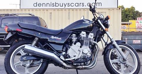 Dennis pays cash for Motorcycles like this rare 1999 Honda Nighthawk