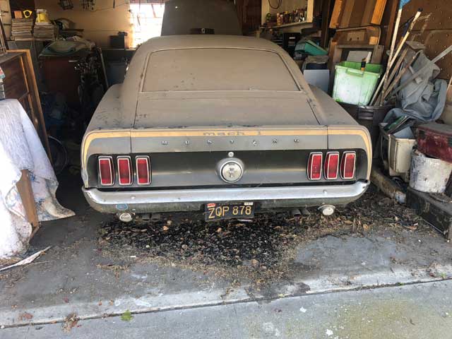 Dennis buys Classic American cars like this 1970 Mustang Mach 1